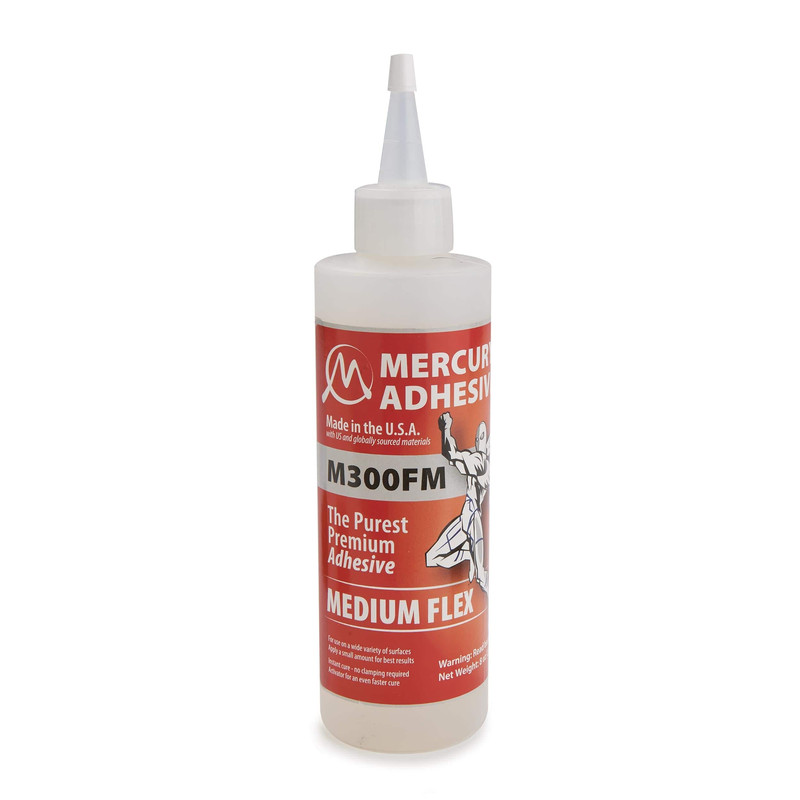 CA Glue with No-Clog Cap - Types:Medium Flex - Size:8-oz
